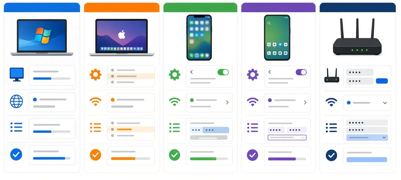 How to change DNS server on Windows, Mac, iPhone, Android and your router