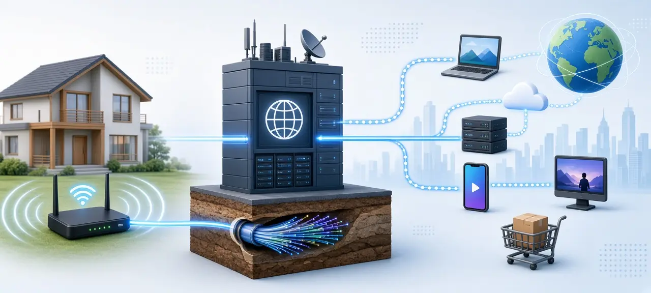What is an ISP (internet service provider) and what does it do?